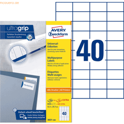 AVERY Zweckform 3651-200 universella etiketter