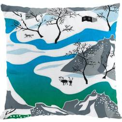 Arvidssons Textil Norrland Kuddöverdrag Blå, Turkos