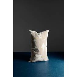 Dirty Linen Patchy Cushion Cover Pudebetræk Naturfarvet