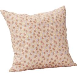 Hübsch Interiør Speckle Komplet pyntepude Brun, Beige, Lilla, Gul (50x50cm)