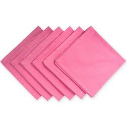 DII Solid Set Flamingo Cloth Napkin Pink (50.8x50.8)