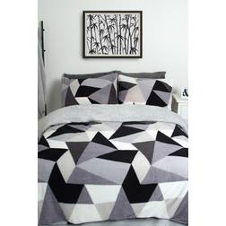 Dreamscene Shapes Teddy Fleece Duvet Cover