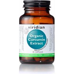 Viridian Organic Curcumin Extract Vegicaps 120 pcs