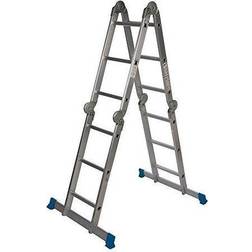 Silverline Multipurpose Ladder with Platform 3.6m 12-Tread