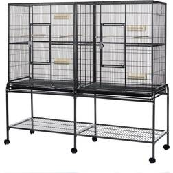 Little Friends Elegance Double Metal Flight Cage Large
