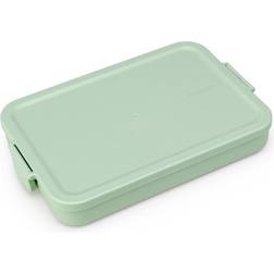 Brabantia Make & Take Lunchbox flach, 1,1 L Jade Green