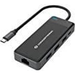 Conceptronic Dockningsstation USB-C