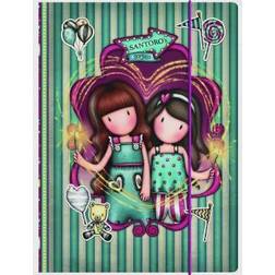 Santoro London "Folder Gorjuss Fireworks A4 Rödbrun (24.8 x 9 x 33.4 cm)