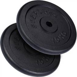 Gorilla Sports Viktskivor ScSPORTS Gjutjärn 2x15kg