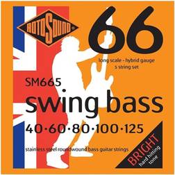 Rotosound Swing Bass 66 Stainless steel 5-String Bass Guitar Strings