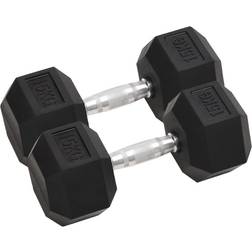 vidaXL Håndvægte 2 stk. 30 kg støbejern