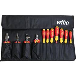 Wiha 32986 Insulated Pliers/Drivers Out Pouch, 11-Piece