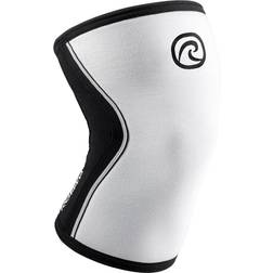 Rehband RX Knee Sleeve, 7mm, White/Black