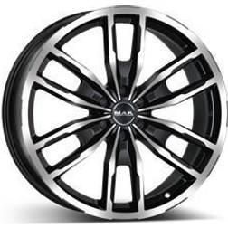 Mak Black polished 7.5x17 6/114.3 ET30 B66.1