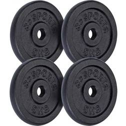 Gorilla Sports Hantelscheiben Set 20 kg 30/31mm