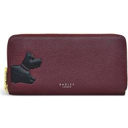 Radley Women's Stamp Mini Zip Around Dark Cherry