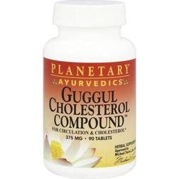 Planetary Herbals Ayurvedics Guggul Cholesterol Compound 375 mg.