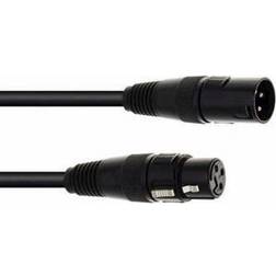 Eurolite DMX cable XLR 3pin 20m bk