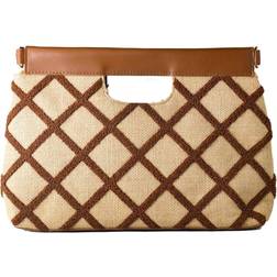 Laura Ashley Håndtasker til damer VALETTA-QUILTED-TAN Brun (30 x 20 x 9 cm)