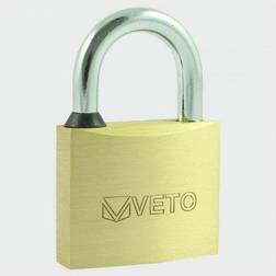 Veto P60 Brass Padlock 60mm