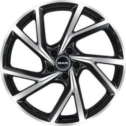 Mak Kassel Black Polished 7.5x18 5/112 ET50 B57.1