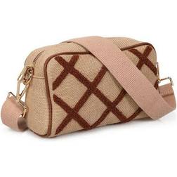 Laura Ashley Håndtasker til damer LENORE-QUILTED-TAN Brun (23 x 15 x 9 cm)