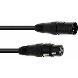 Eurolite DMX cable XLR 3pin 5m bk