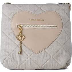 Laura Ashley Women's Handbag DIXIE-CREAM Grey (24 x 24 x 9 cm)