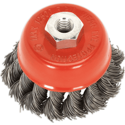 Sealey Ø65mm Twist Knot Wire Cup Brush M14 Thread