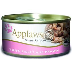 Applaws Wet Cat Food Tuna Fillet with Prawn Broth