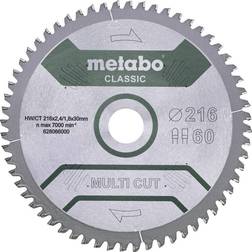Metabo Sågblad Multi Cut Classic 254x30 60 FZ/TZ 5°neg /B