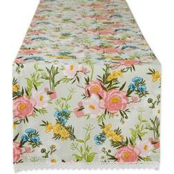 Design Imports Spring Bouquet Print Tablecloth