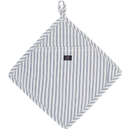 Lexington Icons Striped Pot Holders Blue, White