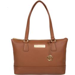 Pure Luxuries Keira Leather Handbag - Tan