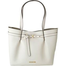 Michael Kors Bolso Mujer 35H0GU5T9T-OPTIC-WHITE Blanco (34x28x15cm) Transparente