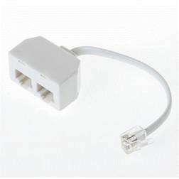 Qnect Modular Adapter 6P8C Han 2x8P8C