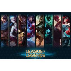 GB Posters ABYstyle ABYDCO697 League of Legends Champions 61 Maxiaffisch Poster