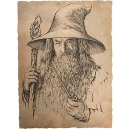 Weta Workshop The Lord of the Rings Portrait of Gandalf The Grey Statue Art Print