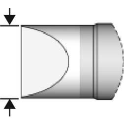 JBC Tools C470006 Loddespids Mejselform, lige Spidsstørrelse 2.5 mm Spids-længde 10 mm Indhold 1 stk