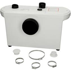 Flo-Force Extra Domestic Sanitary Macerator Waste Pump White White