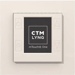 mTouch One, 1P, Termostat og regulator, polarhvid (RAL9010)