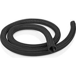 Nedis Kabel Management Ærme 2.00 m 1 stk. Maksimal tykkelse på kabel: 30 mm Nylon Sort