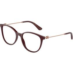 Dolce & Gabbana DG 3363 3091, including lenses, ROUND Glasses, FEMALE