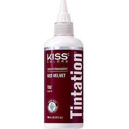 Kiss Tintation Semi-Permanent Hair Color 5 Ounce Red Velvet