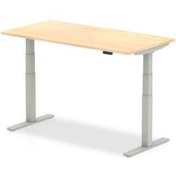 Dynamic Air 1200/800 Maple Height Desk with Writing Desk