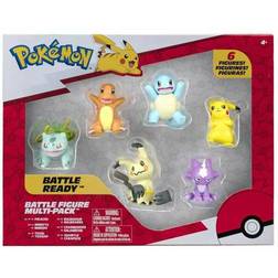 Pokémon Set of Figures Battle Ready 5 cm 6 Pieces