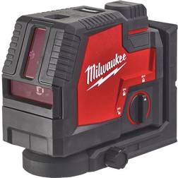 Milwaukee L4 CLLP-301C redlithium-usb Cross Line Plumb Points