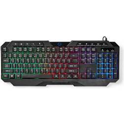 Nedis Bedraad Gaming Toetsenbord GKBD110BKUS