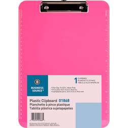 Zebra Business Source Clipboard w/Flat Clip 9'x12'