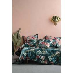 Linen House Fernanda Botanical Duvet Cover Green